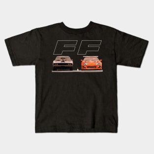 fast v8 vs fast 2j Kids T-Shirt